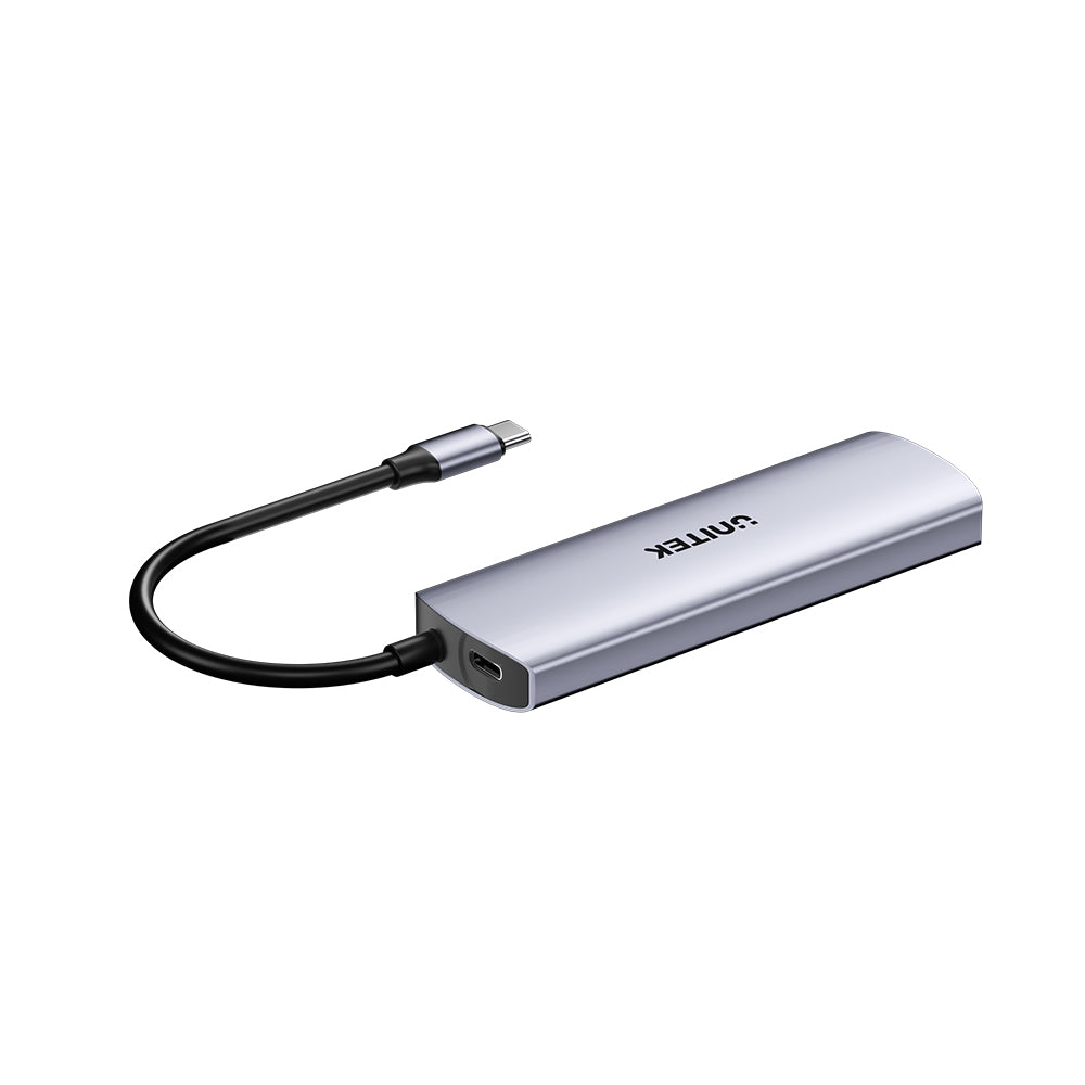 uHUB Q4 4合1 10Gbps USB-C 集線器連2個USB-A和2個USB-C端口
