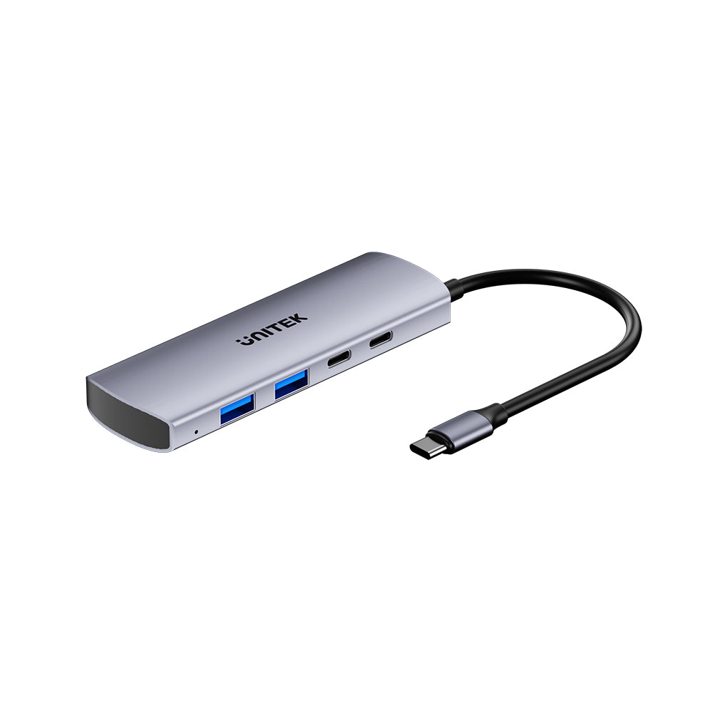 uHUB Q4 4合1 10Gbps USB-C 集線器連2個USB-A和2個USB-C端口