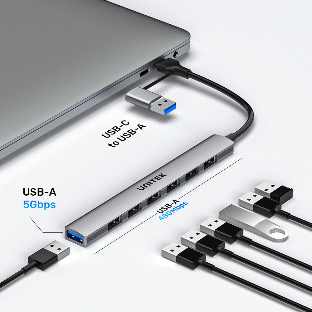 uHUBS7 7 合 1 集線器