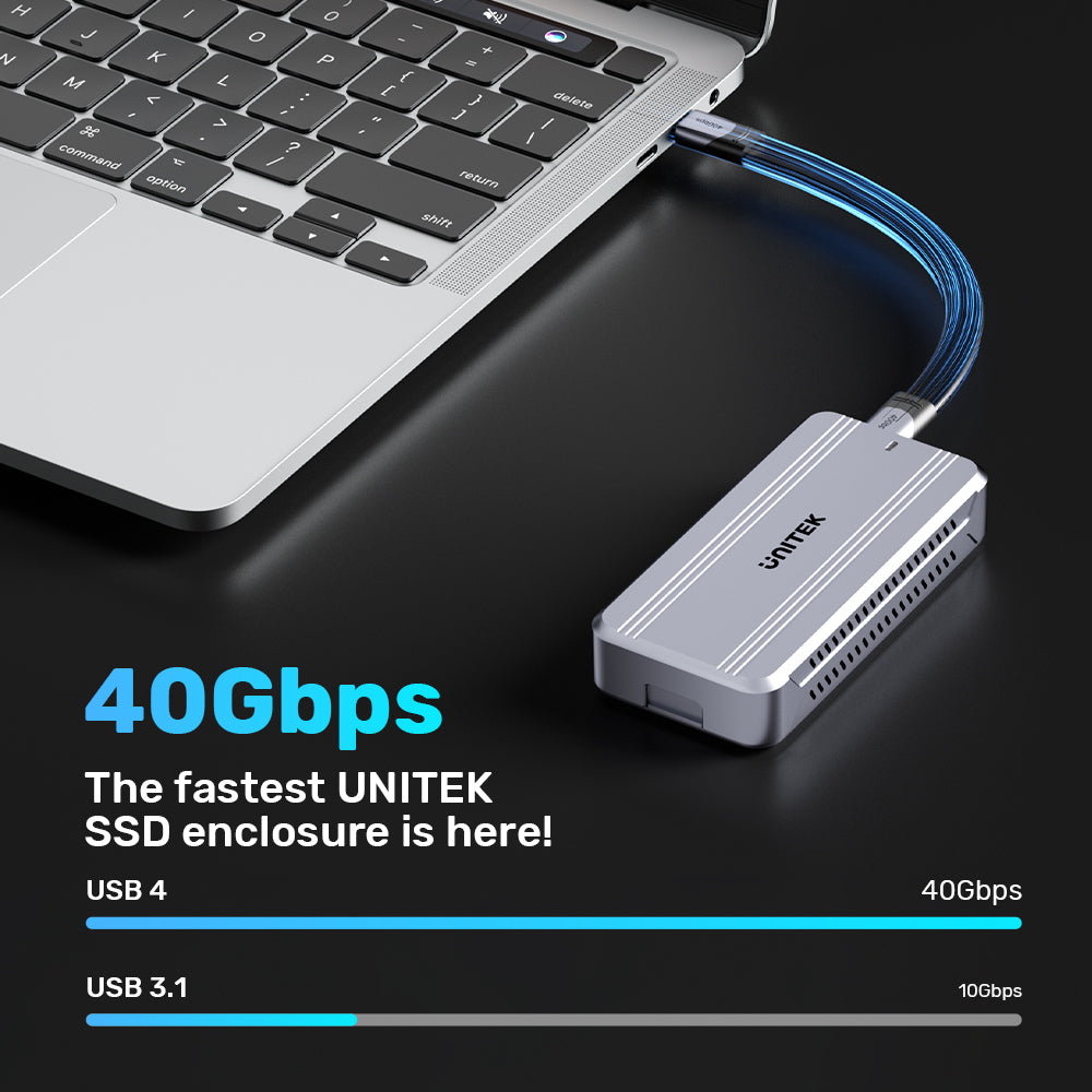 SolidForce Reefer TurboCool USB4 40Gbps M.2 SSD 硬碟盒連散熱風扇
