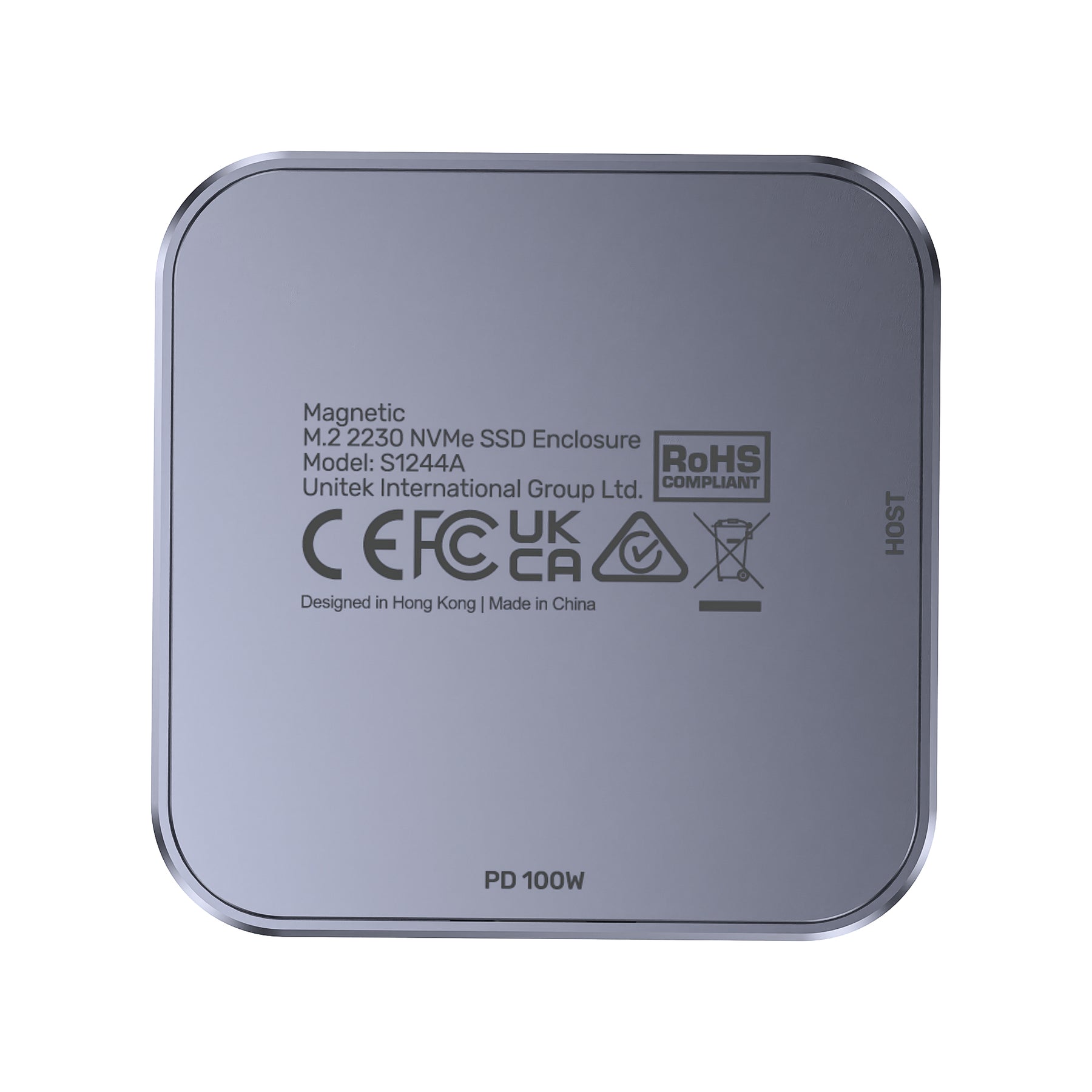 UNITEK Magnetic M.2 2230 NVMe SSD Enclosure + Kingston NV3 PCIe 4.0 NVMe SSD Combo