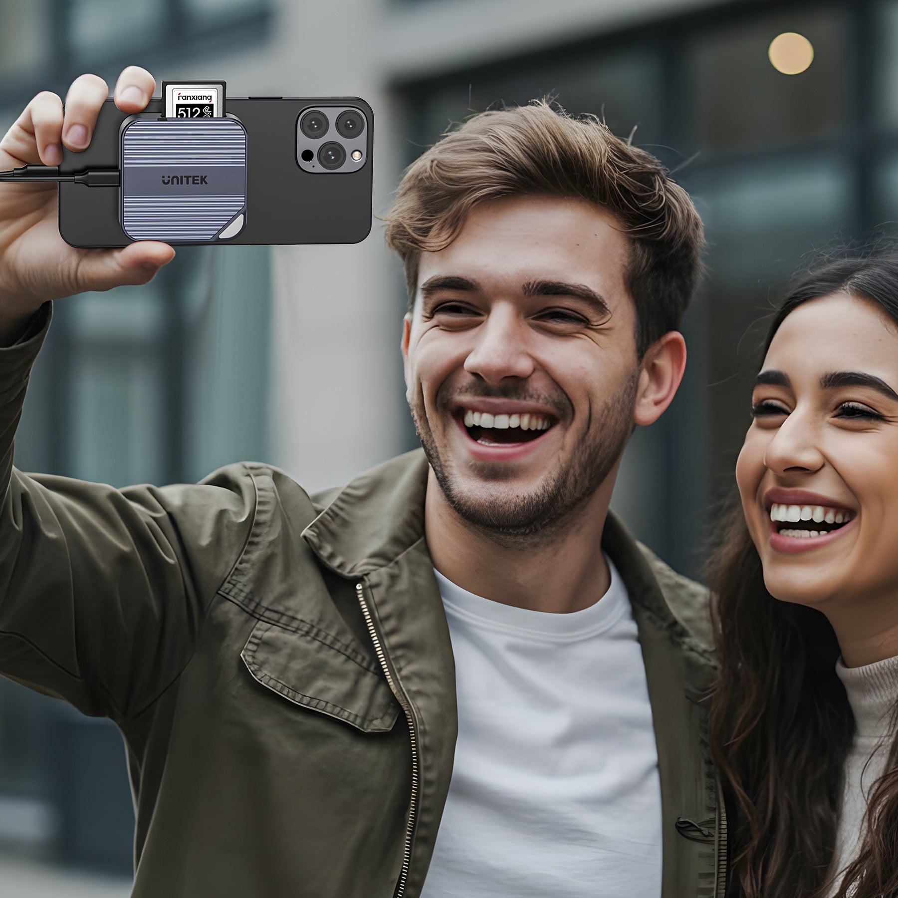 Magnetic CF Express Type B Card Reader