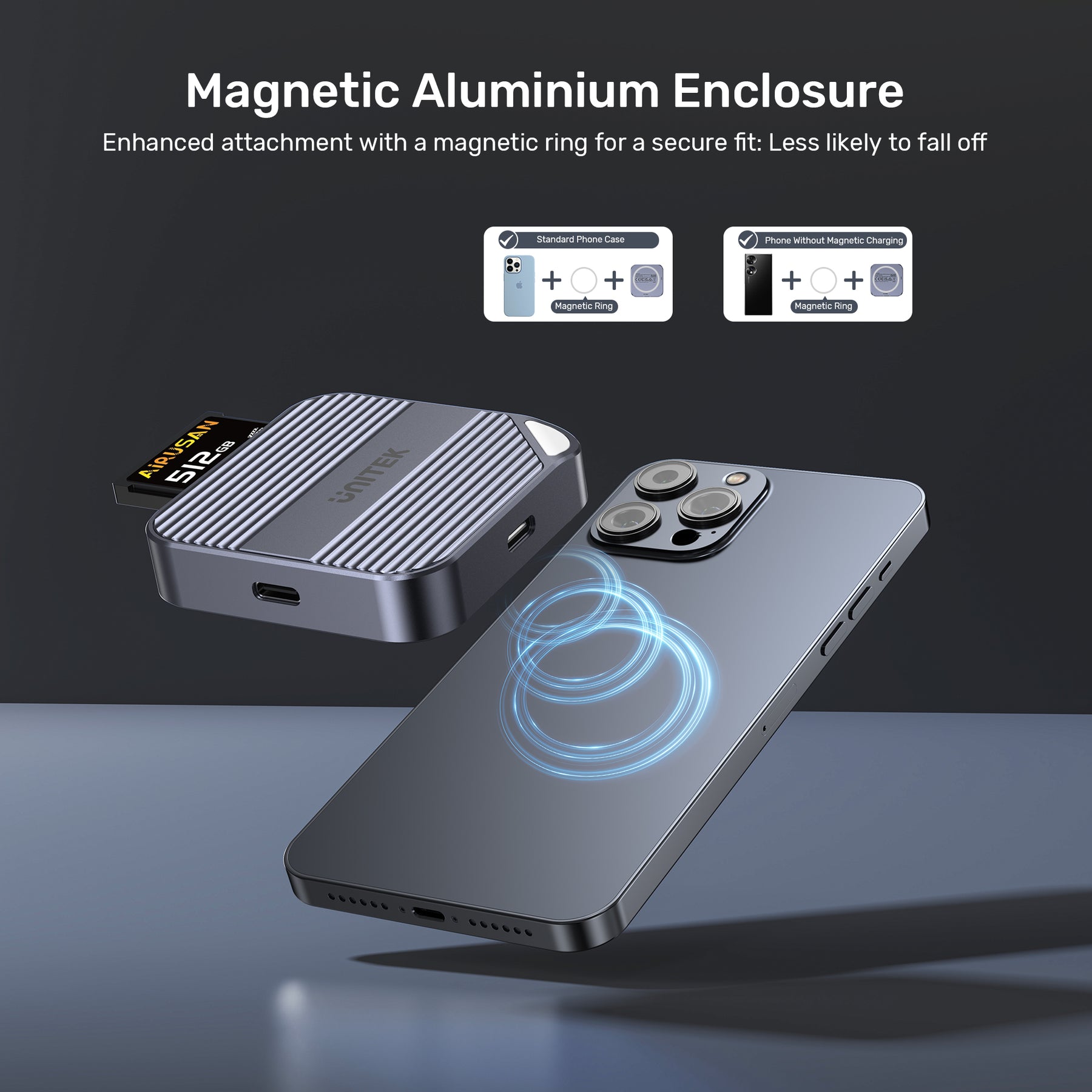 Magnetic CF Express Type B Card Reader