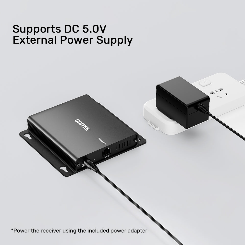 150米USB延長器透過以太網配備4端口集線器