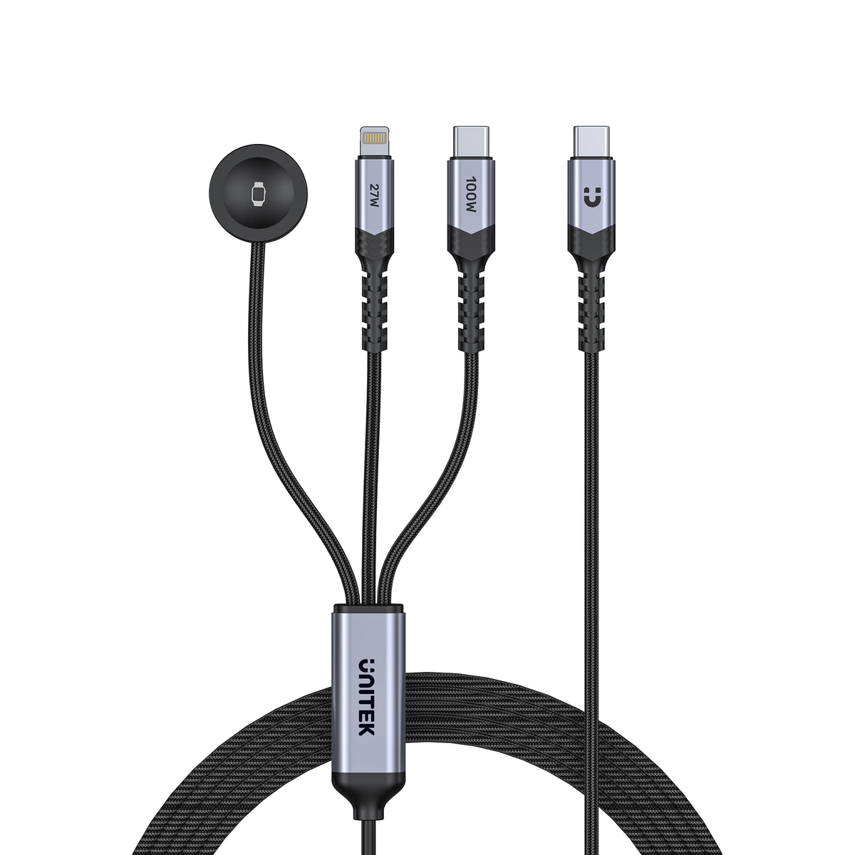 3 合 1 PD 100W 快速充電線