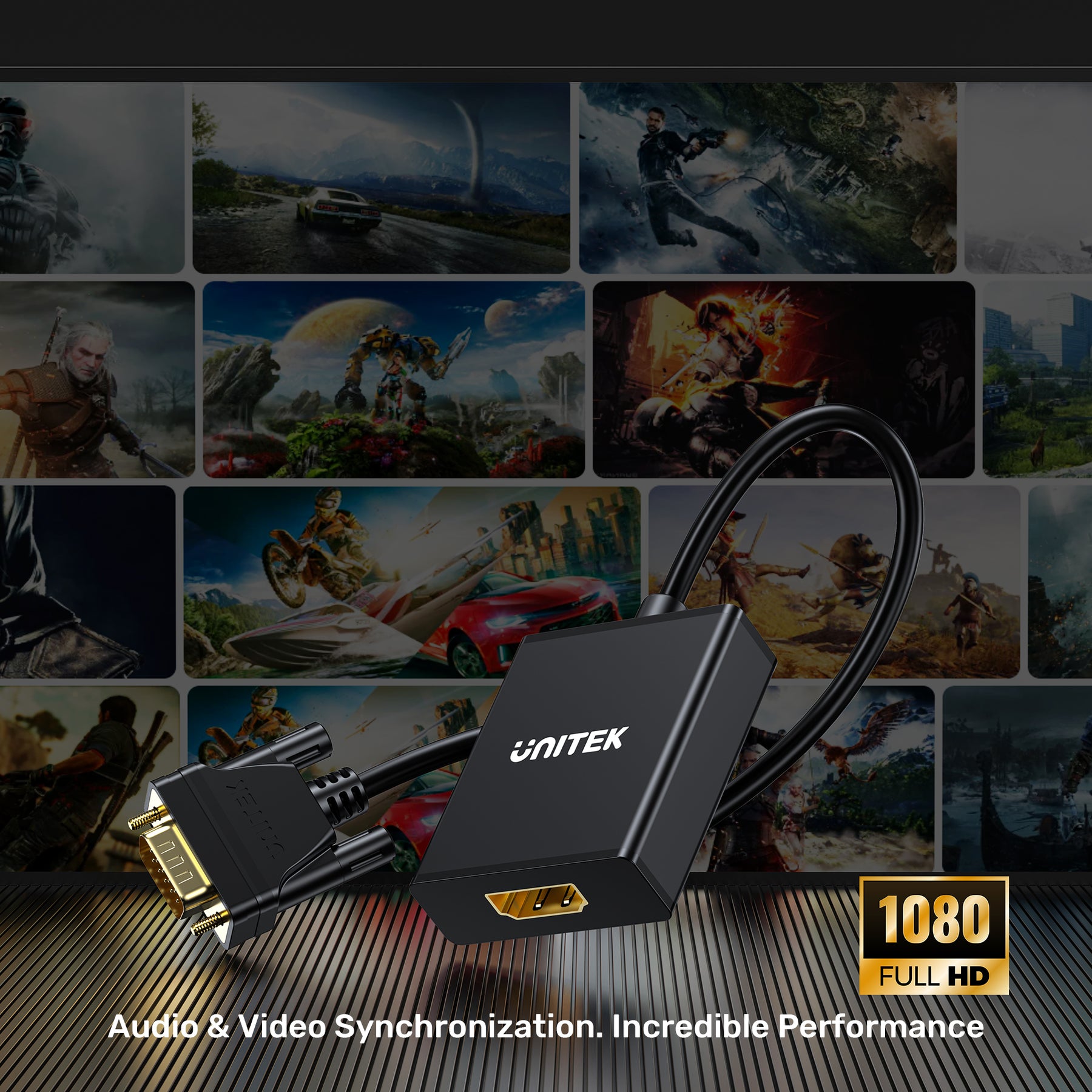 VGA 轉 HDMI 轉換器