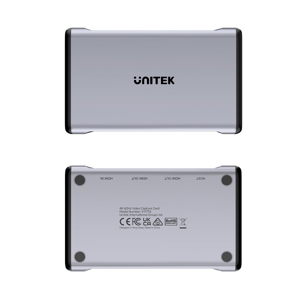 4K@60Hz Video Capture Card (Dual 4K HDMI Loop-out)