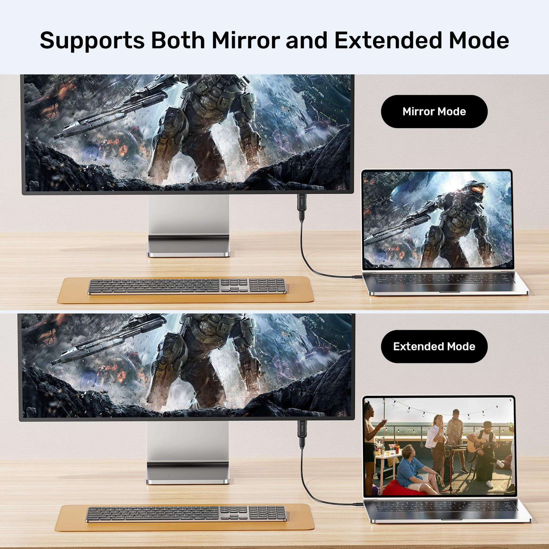 USB-C F to HDMI M Adapter