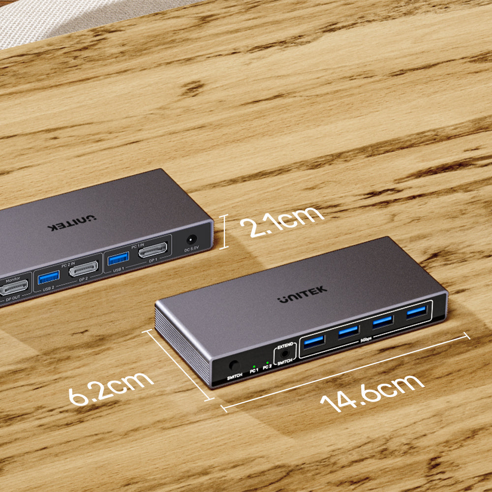 5Gbps DP KVM 切換器