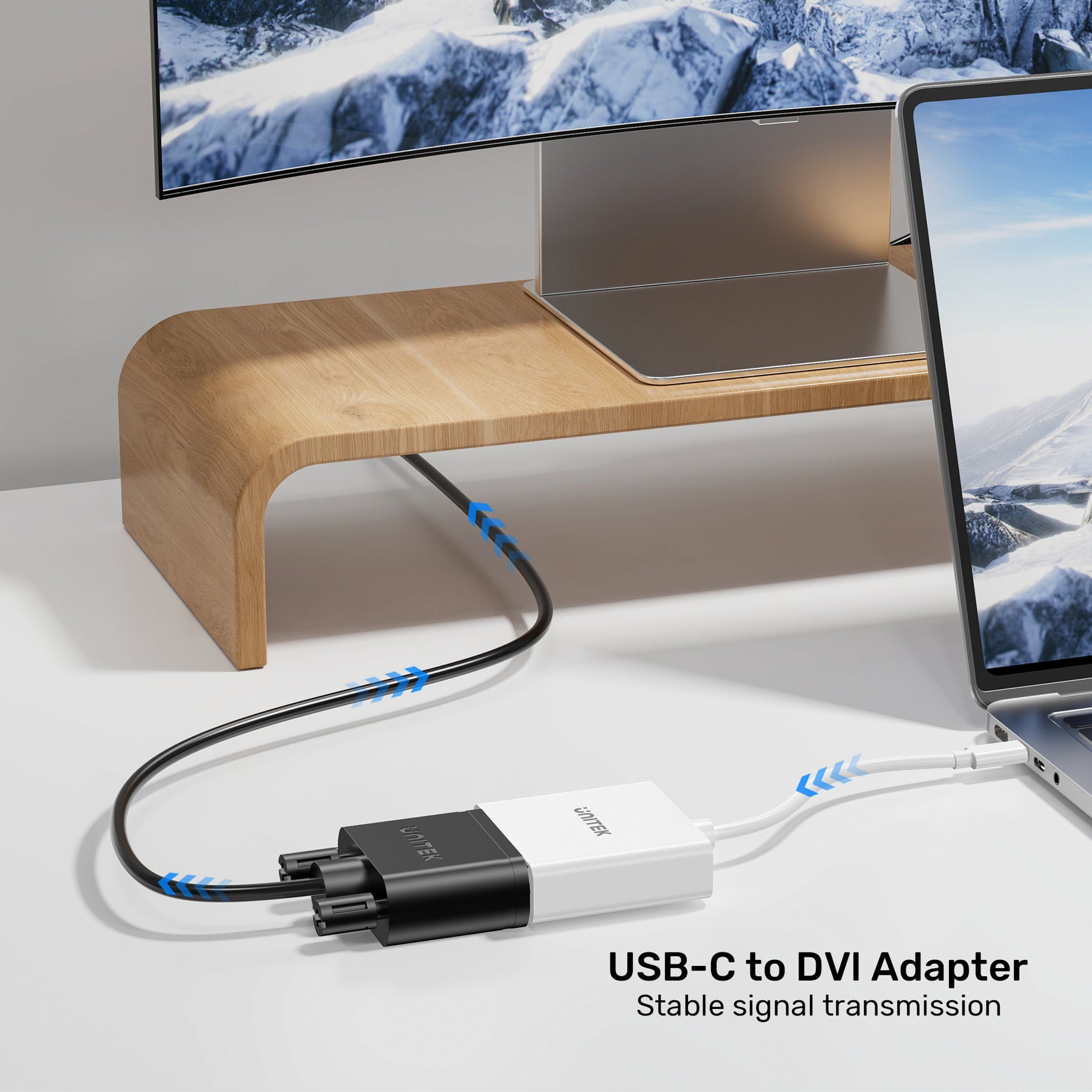 USB-C 轉 DVI 轉換器