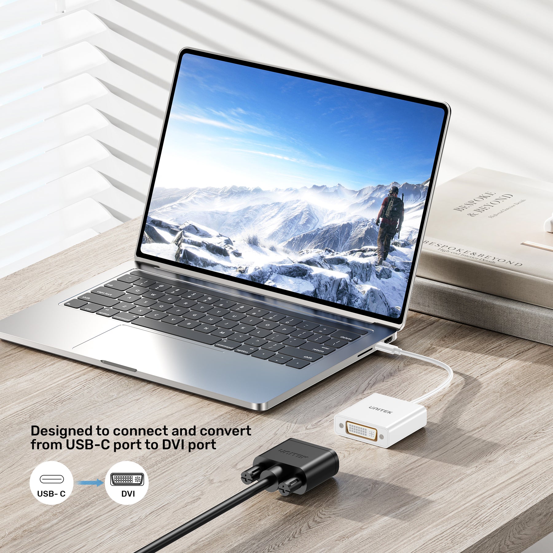 USB-C 轉 DVI 轉換器