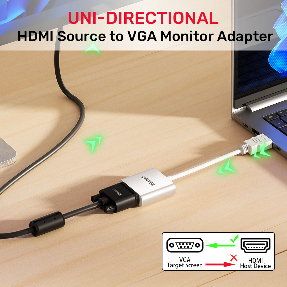 HDMI 轉 VGA 轉接器