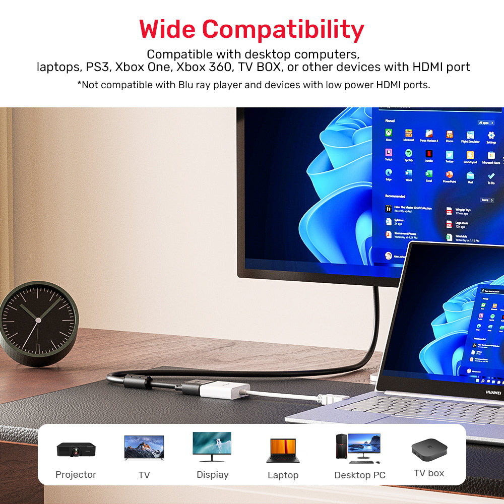 HDMI 轉 VGA 轉接器