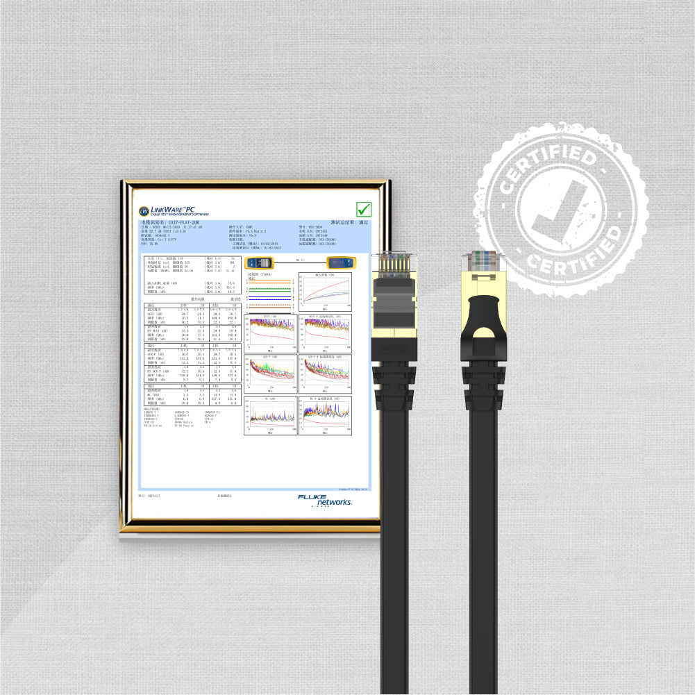 Cat 7 Ethernet 千兆位乙太網 SSTP RJ45 網線扁線