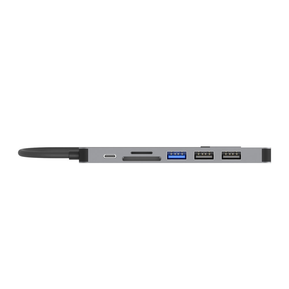 uHUB S7+ 7 合 1 超纖薄多媒體 USB-C Hub (支援5Gbps、4K HDMI 和 USB-PD 100W)
