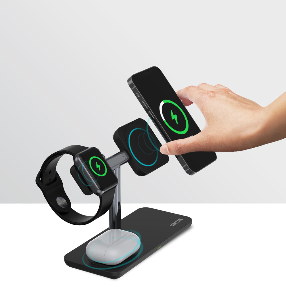 MagMighty TRI 3 合 1 磁吸無線充電分離式支架