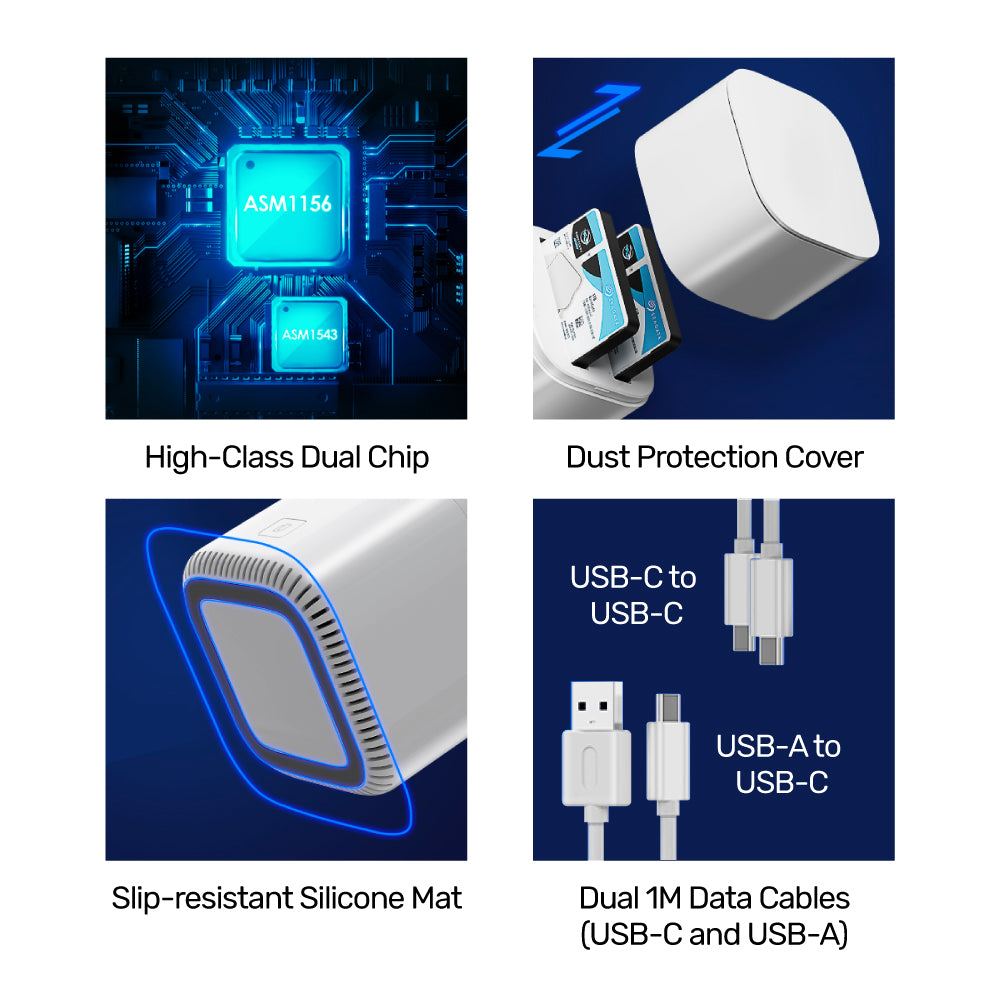 SyncStation Marshmallow 2.5” USB3.0 to SATA6G 2.5" Docking Station with UASP Function