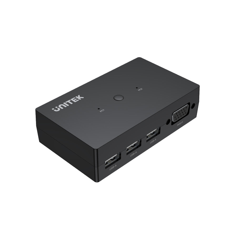 Full HD 1080P VGA KVM Switch 2 In 1 Out