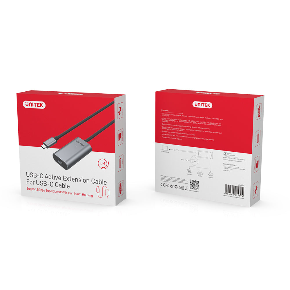 USB-C Active Extension Cable