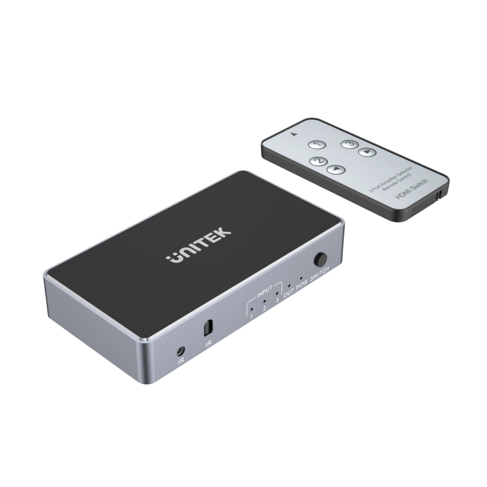 4K 30Hz HDMI Switch (3 In 1 Out)