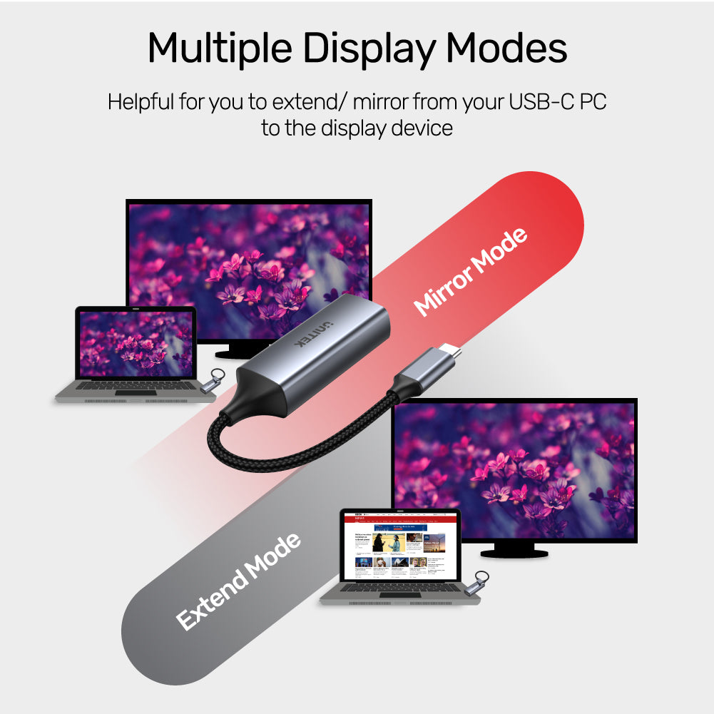 USB-C to VGA 1080P Full HD Adapter