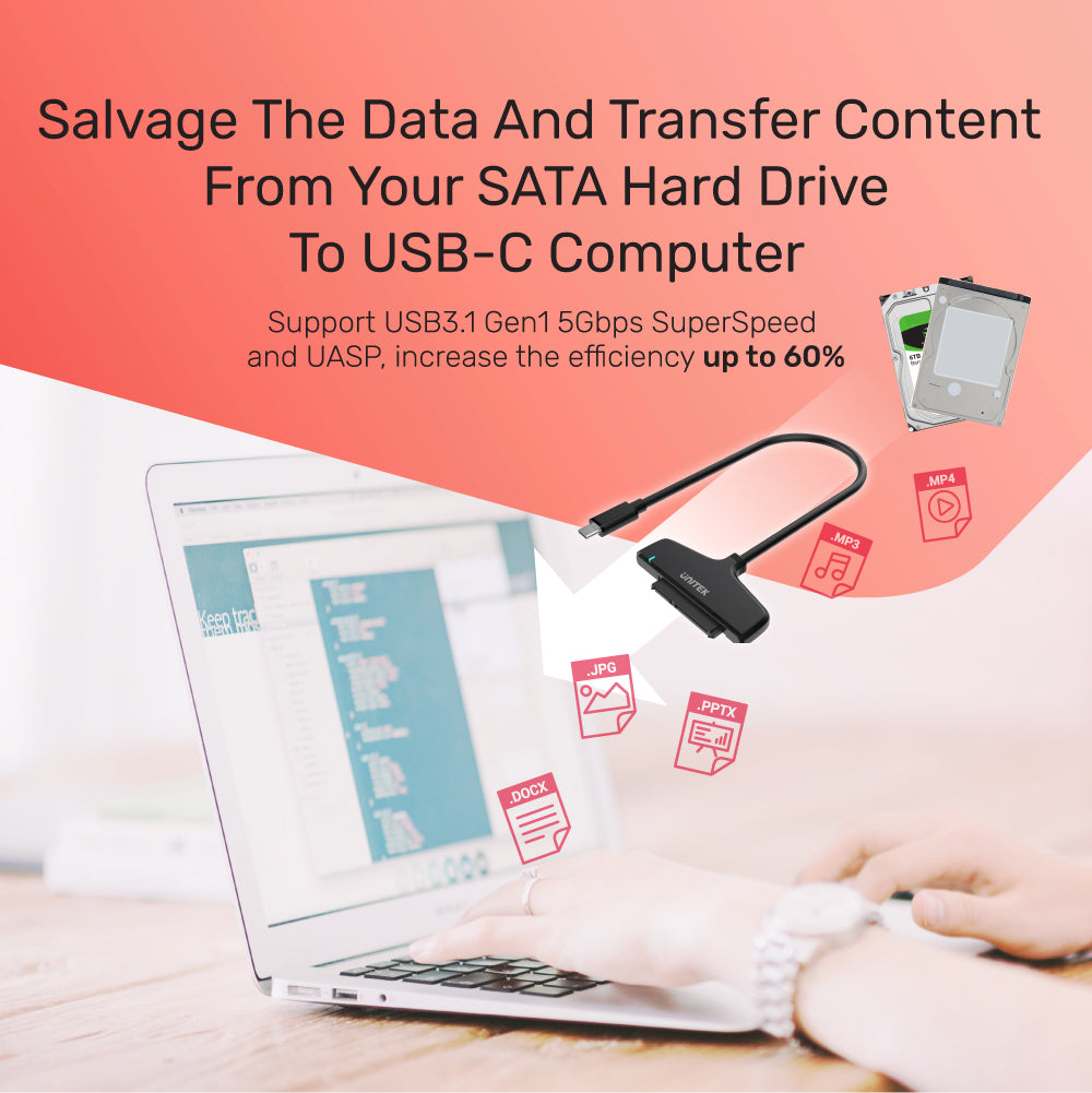 SmartLink Manta C USB-C to 2.5" SATA III Adapter