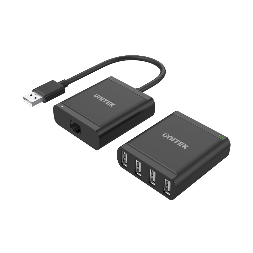 4 Ports USB 2.0 Extender Over Cat 6/ Cat 5e