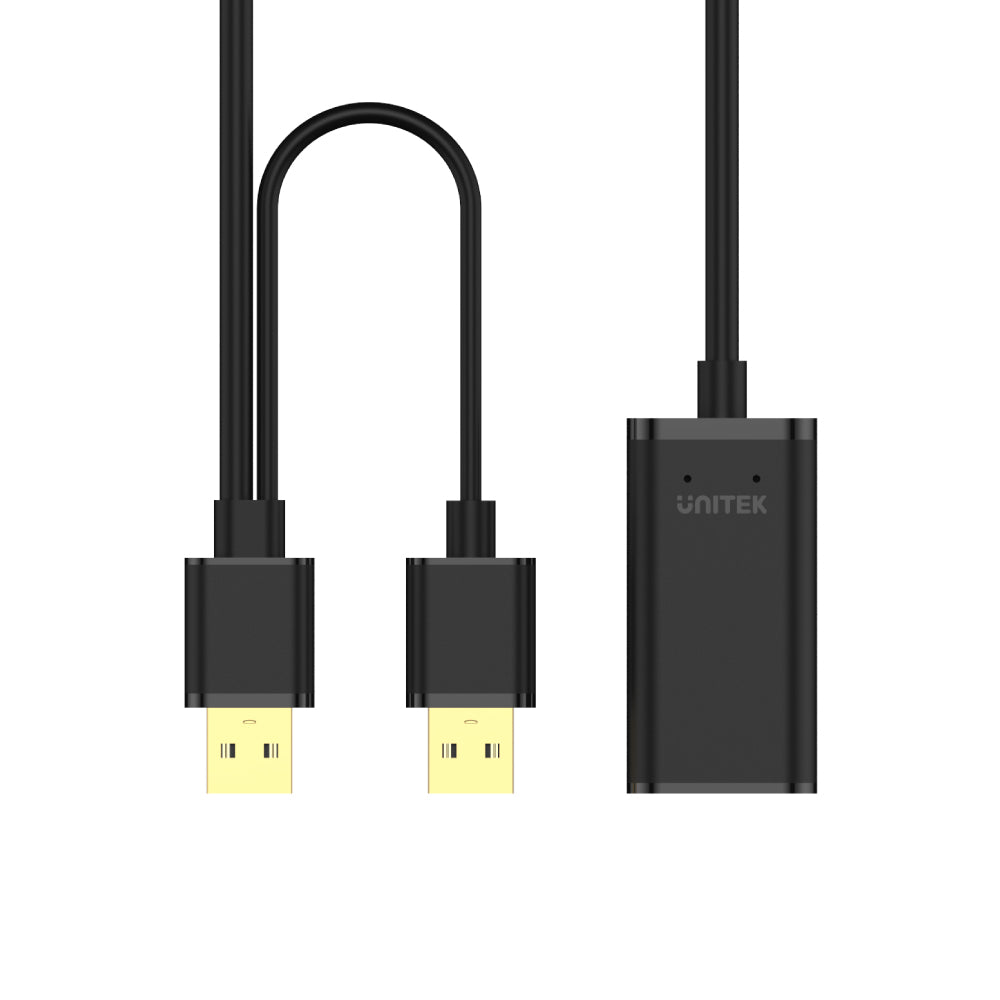 USB 2.0 主動式延長線 (配備充電接頭)