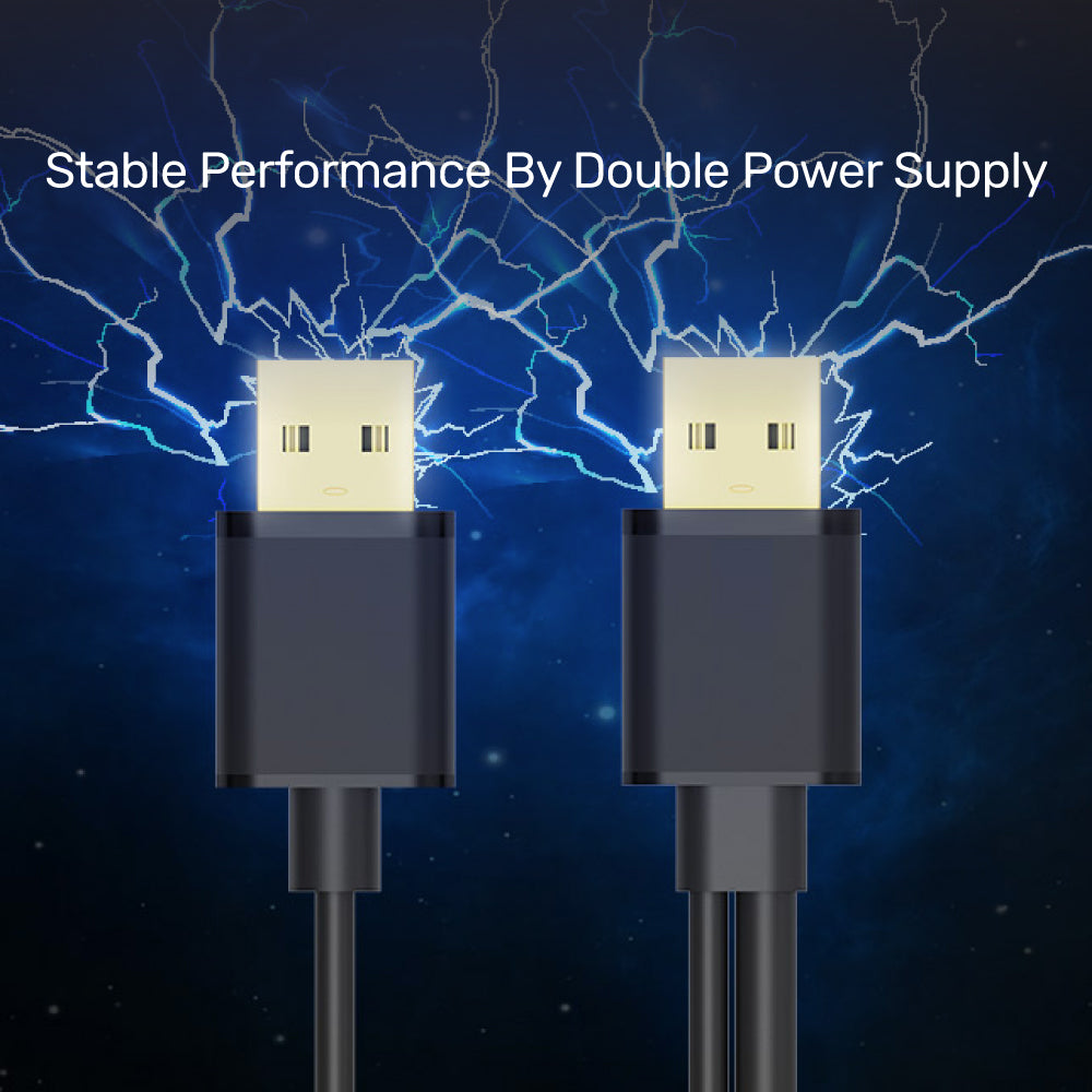 USB 2.0 主動式延長線 (配備充電接頭)