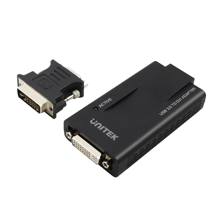 USB to DVI Adapter plus DVI to VGA Adapter