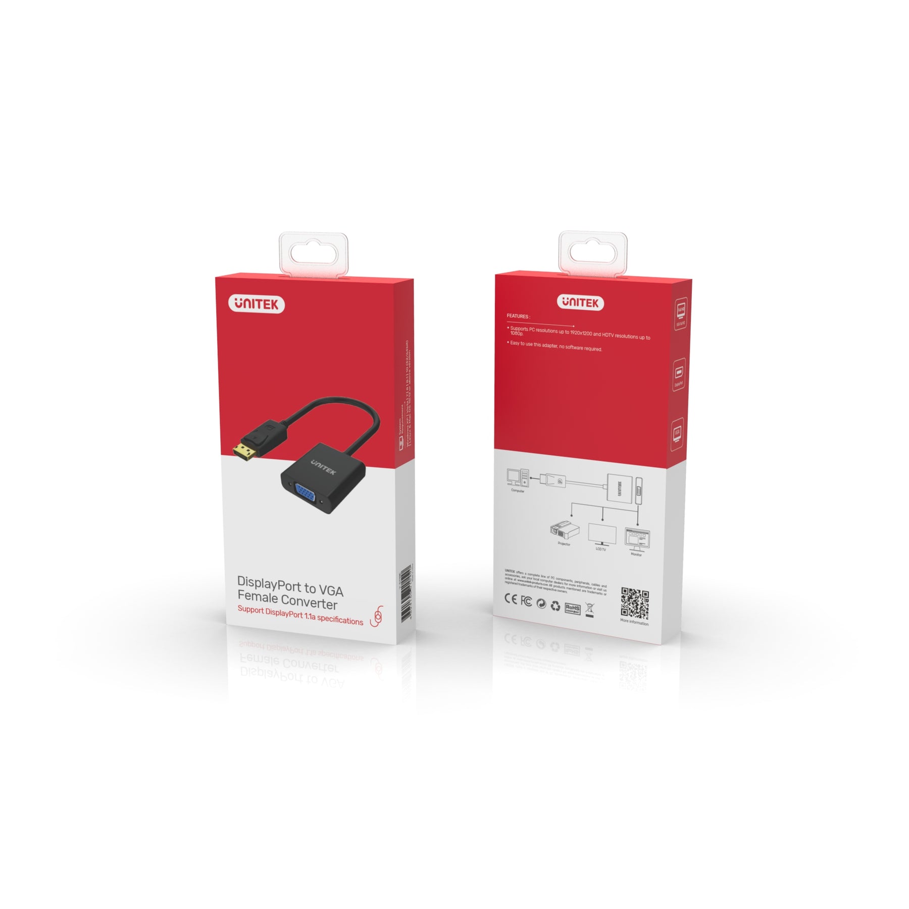 DisplayPort to VGA Adapter