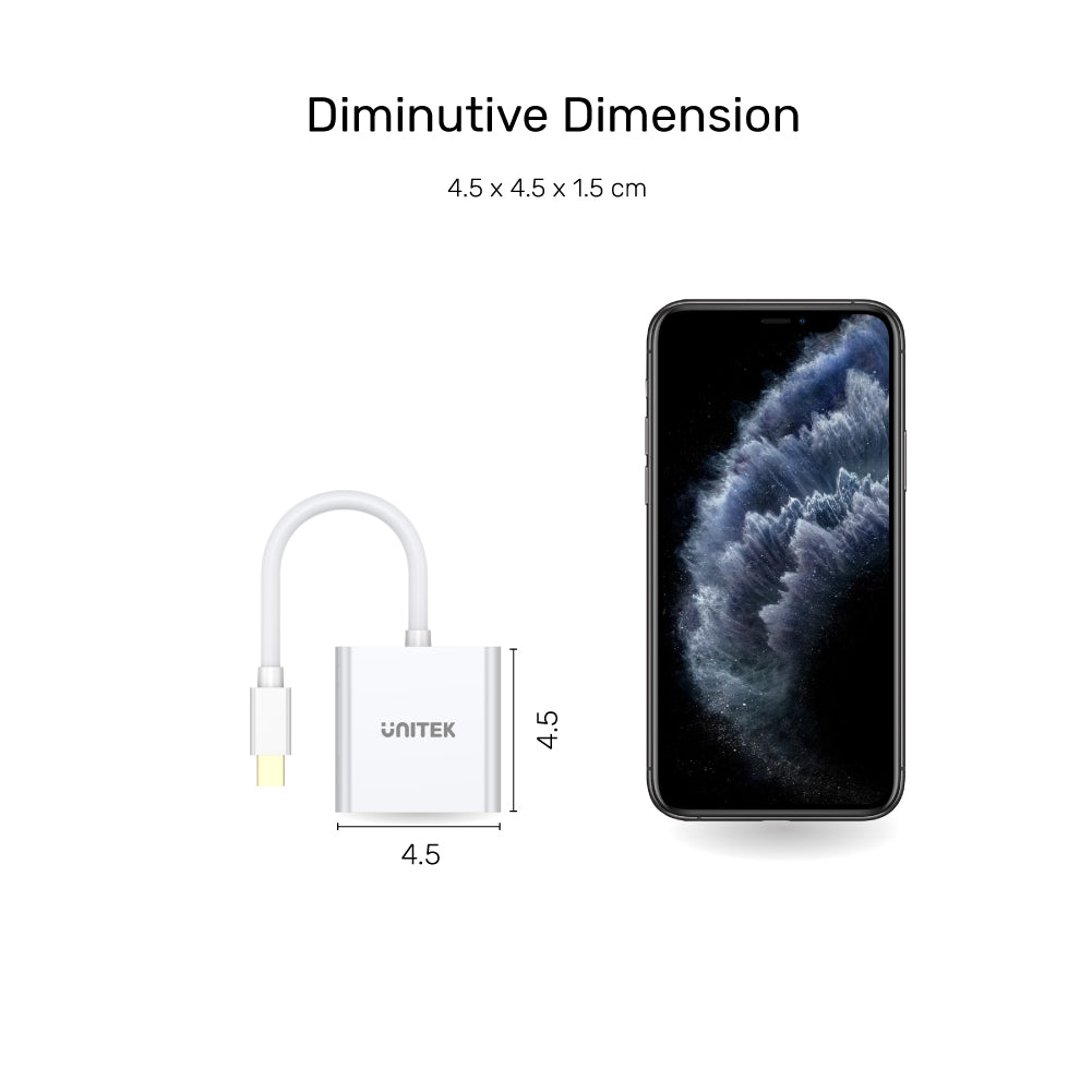 Mini DisplayPort to VGA Adapter