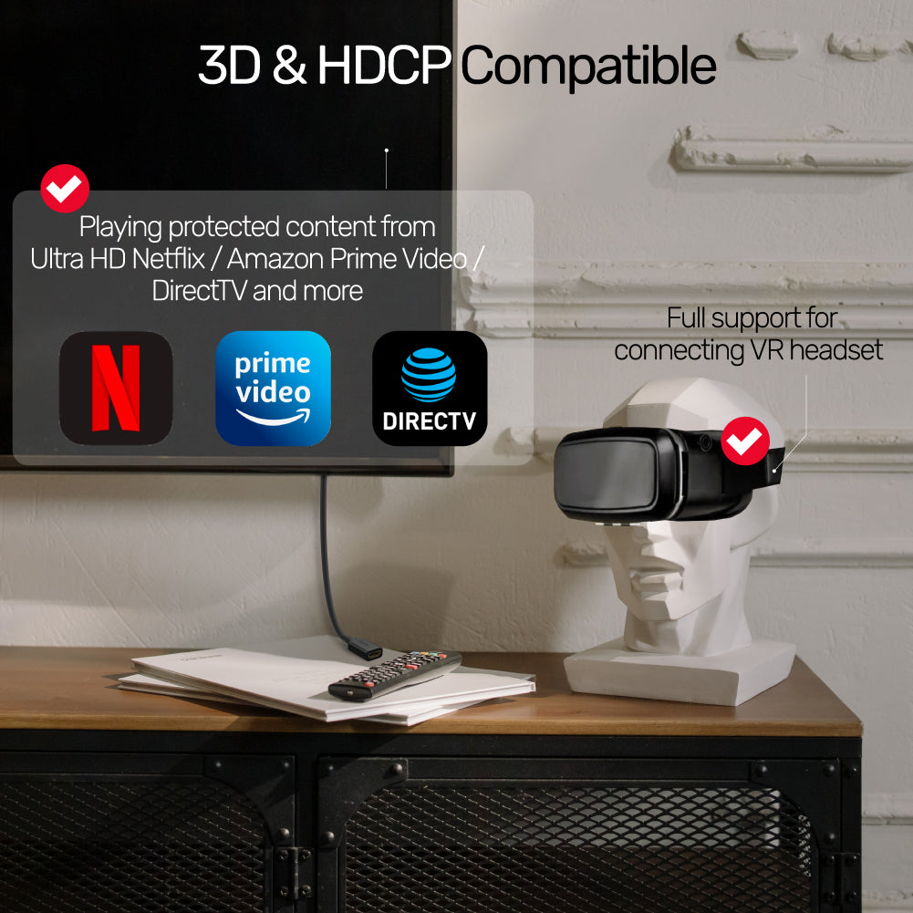 4K 60Hz HDMI 影音延長線