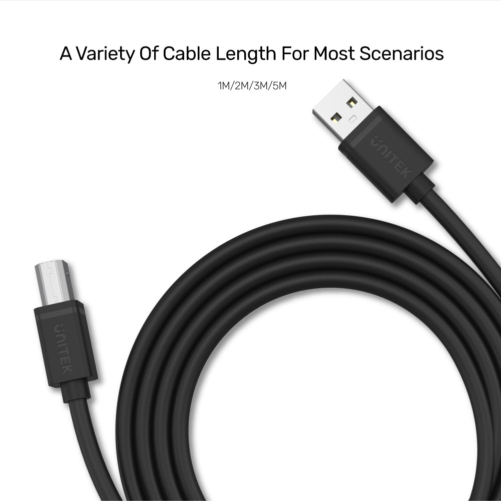 USB 2.0 to USB-B Charging Cable