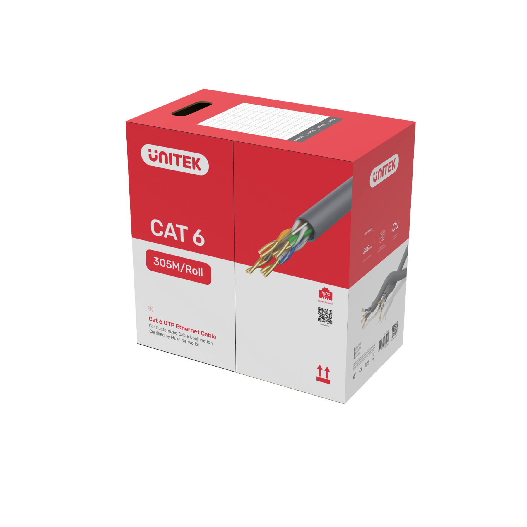 Cat 6 UTP RJ45 Ethernet Cable in 305M