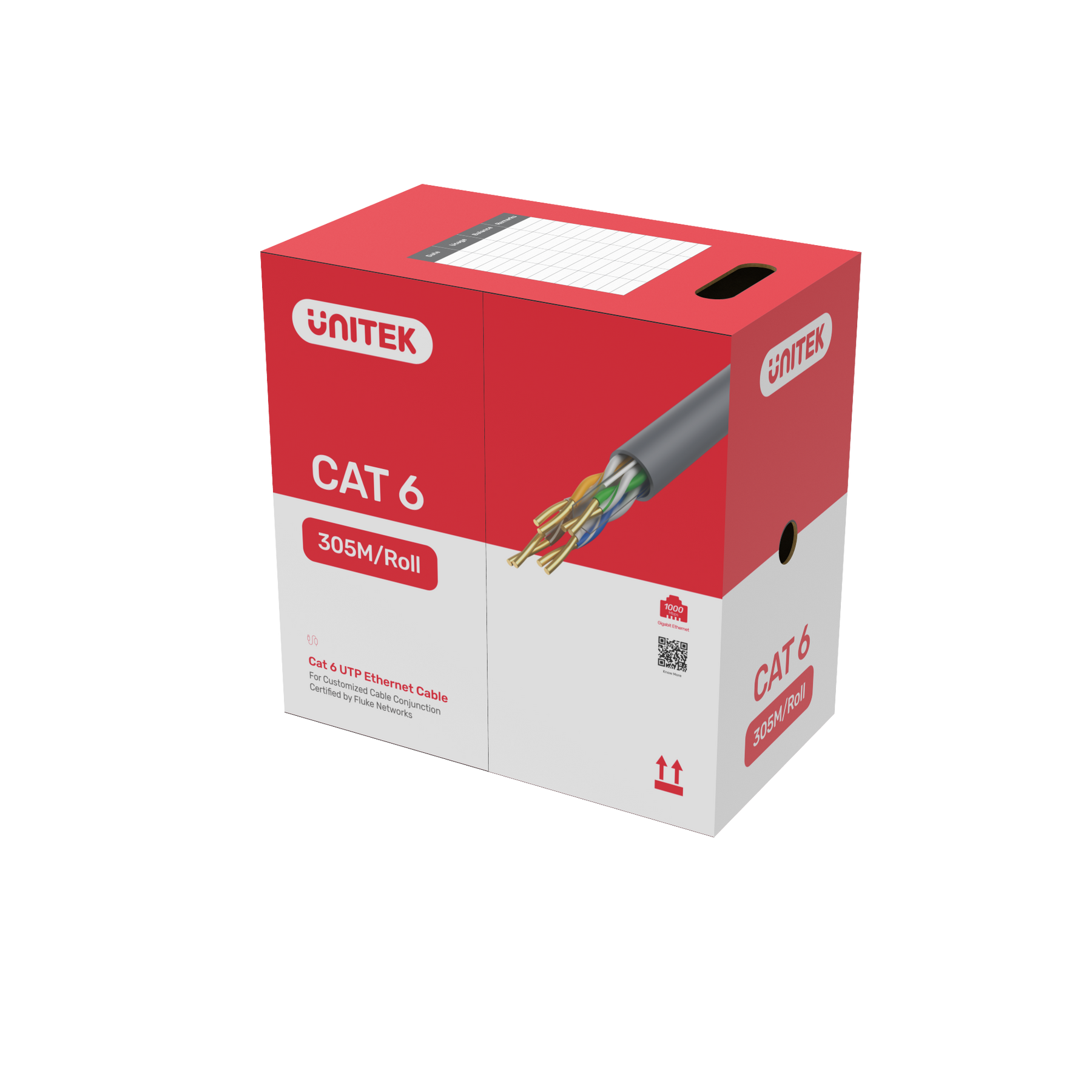 Cat 6 UTP RJ45 Ethernet Cable in 305M