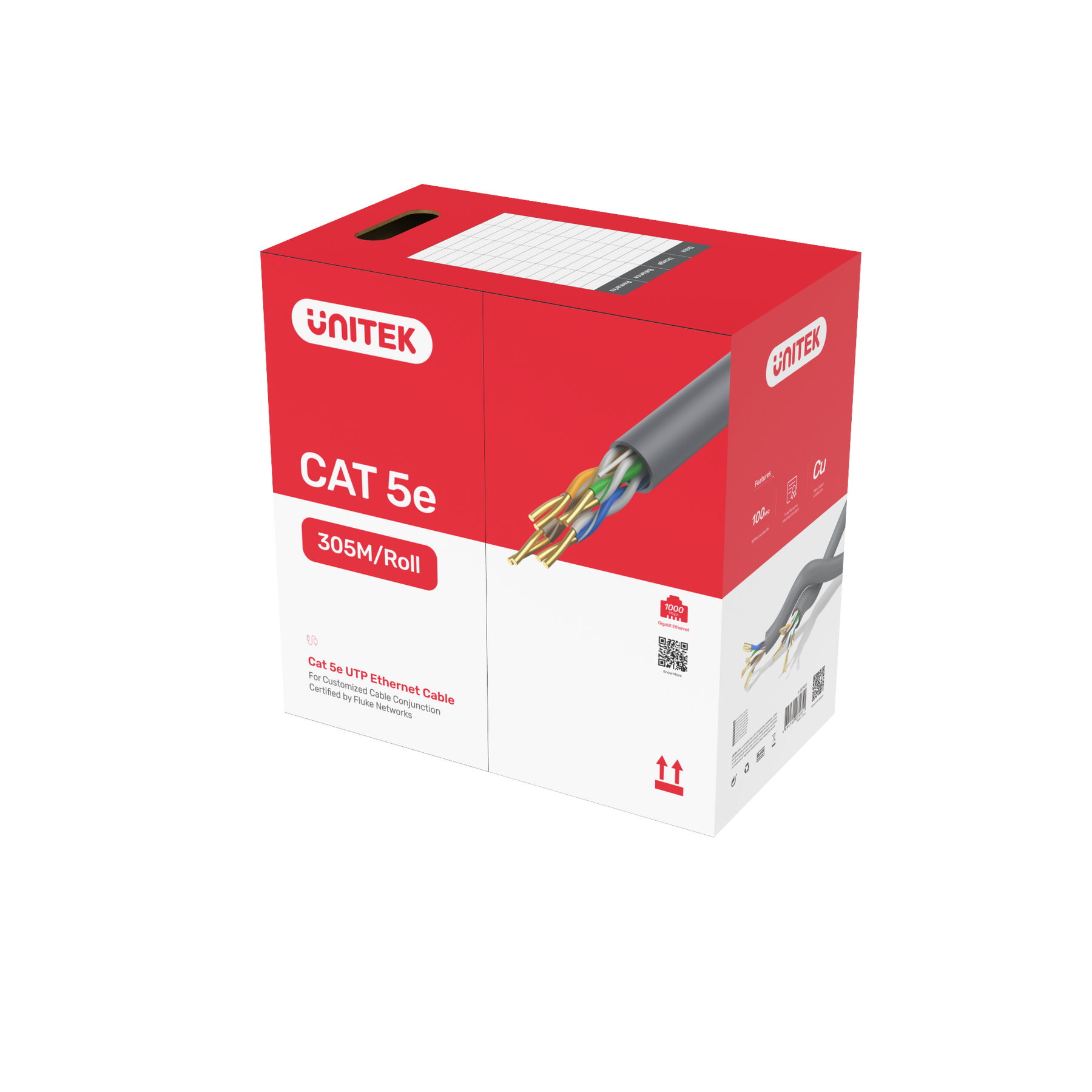 Cat 5e UTP RJ45 Ethernet Cable in 305M