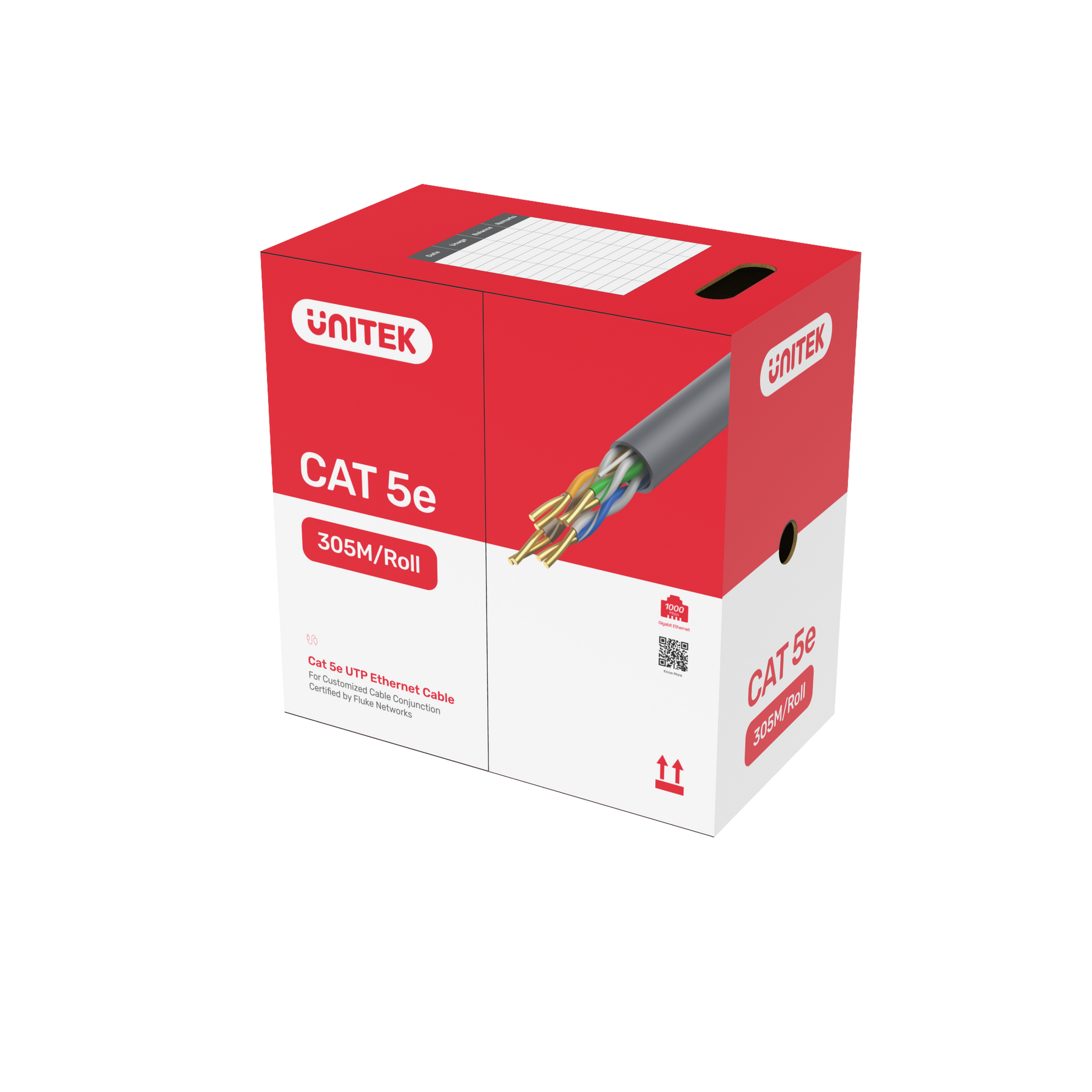 Cat 5e UTP RJ45 Ethernet Cable in 305M