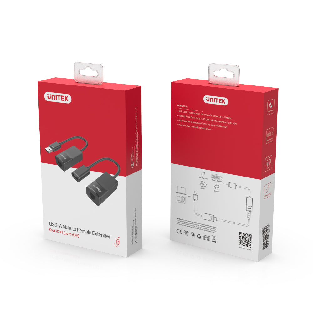 USB Extender Over Cat 5/ Cat 5e