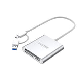 3 合 1 USB 3.0 讀卡器 (附 USB-C 轉接器) 