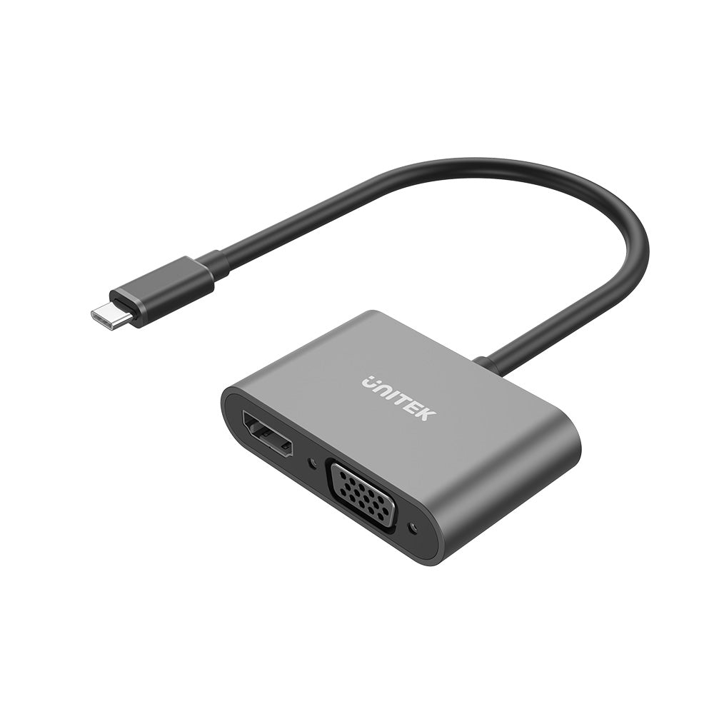 USB-C 轉 HDMI 及 VGA 轉接器