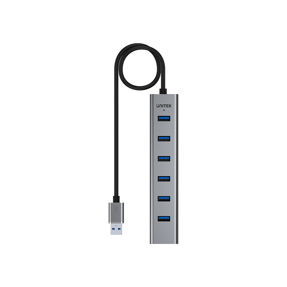 7接口 USB 3.0 Hub (配有 5V2A 電源轉換器)