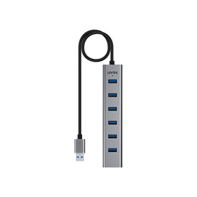 7接口 USB 3.0 Hub (配有 5V2A 電源轉換器)