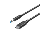 65W USB C 轉 DC 充電線 (DC Jack 4.5 x 3.0 mm，適用於HP手提電腦)