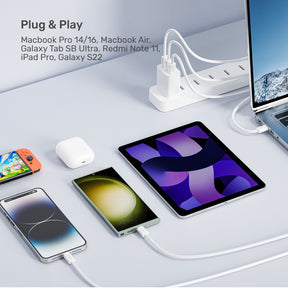 100W 磁吸 USB-C 充電線
