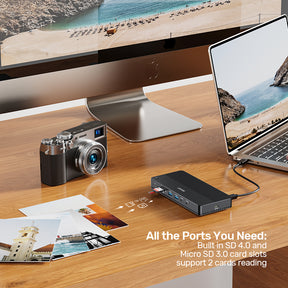 USB-C 8K Docking Station with 100W PD