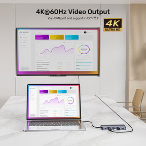 6-in-1 USB-C Hub with M.2 SSD Enclosure