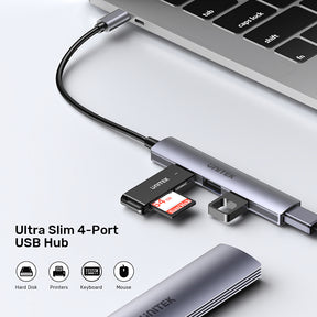 4 合 1 USB C集線器