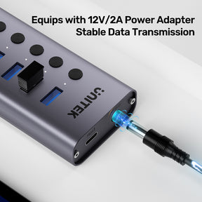 7-in-1 Individual Switches Hub