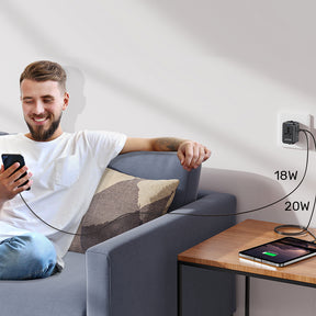 20W 全球通用旅行充電器